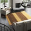 Supai Wool Striped Area Rug in Beige/Brown/|Orange-40706217