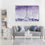 Paillettes mauve, impression sur toile tendue eiffel-116377706-116377705