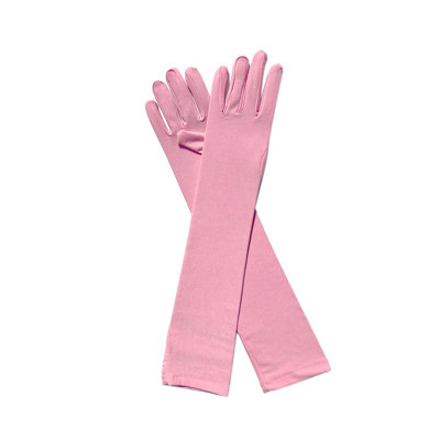 sun mitten Adult Over Elbow Stretch Long Spandex Opera Gloves