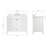 Cambridge 42.25'' Single Bathroom Vanity with Carrara Quartz Top-467159071-430846725