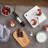 Courant 400 Watt Hand Blender with Whisk, Masher & Food Processor Attachment, Automatic Speed Control, Ergonomic & Soft Grip