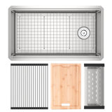 Culinario 33" L x 19" W Undermount with Accessories