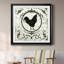 Berkshire Rooster - cadre photo, impression-815782049-815782051