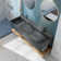 47.2" L X 15.7" W X 5.9" D Wall-Mount Bathroom Sink In Matte Solid Surface Material SWBS02WH-4718