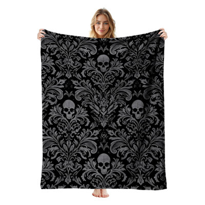 Couverture simple en flanelle JYK Halloween