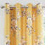 Canterbury Floral Lined Eyelet Curtains-98497118