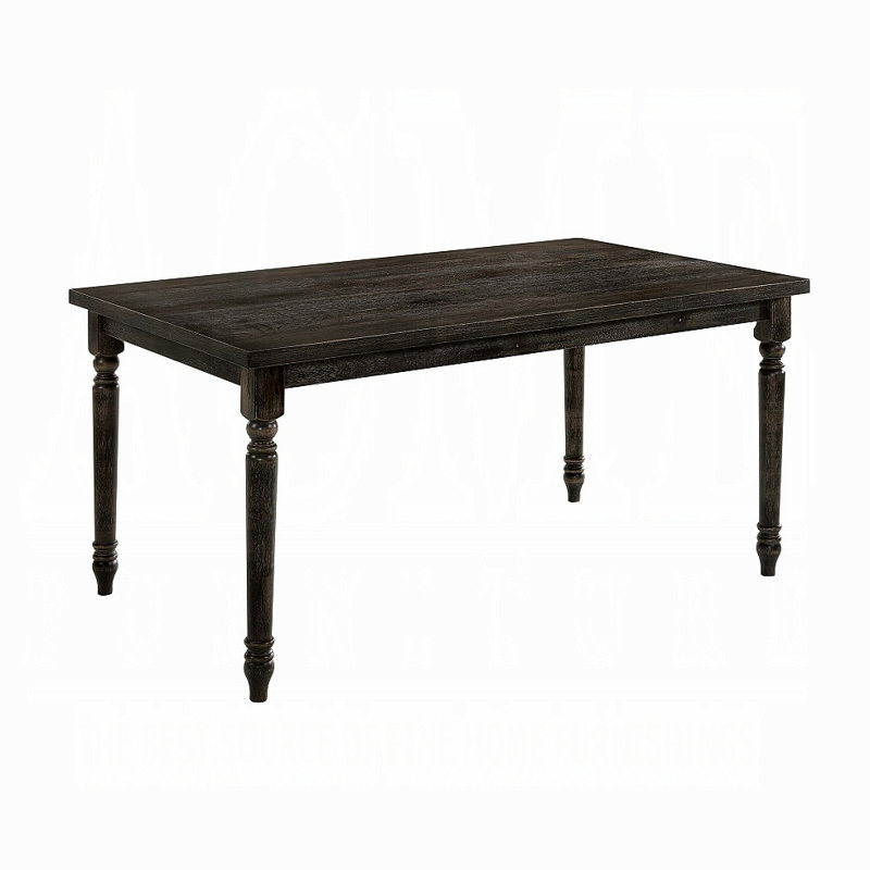 Dining Table With Rectangular Top