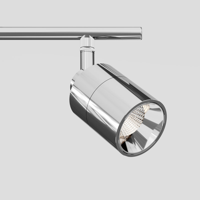 Éclairage sur rail à DEL intégré 4 lumières Shura avec têtes rotatives, ensemble d'éclairage sur rail 3 pi, 3000k, 2240 lumens