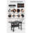Outdoor Grill Cart Foldable Grill Table