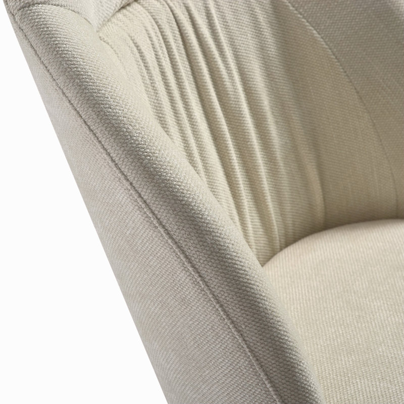 Chaise de salle à manger rembourrée Hallie