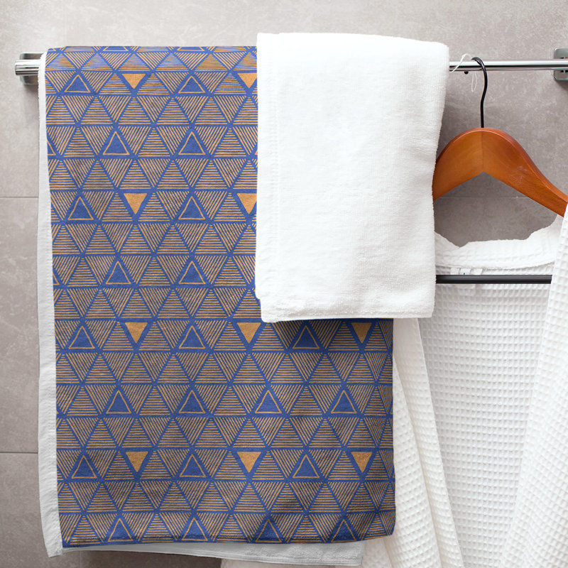 Serviette de bain Classic, Raisin / mauve foncé