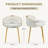 360° Swivel Vanity Chair with Low Back Accent Stool Makeup Chair for Bedroom Bathroom and Living Room, Faux Leather, White-878690229