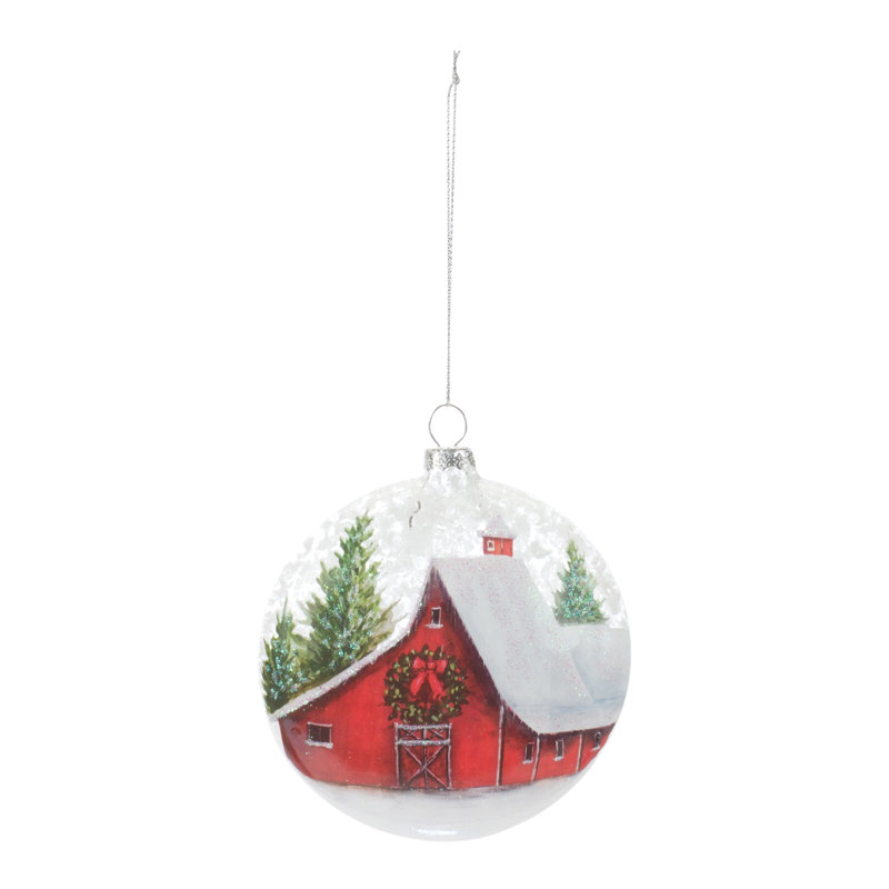 4.5'' Glass Ball Ornament
