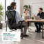 Chaise de bureau ergonomique à roulettes