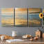 «Evening Calm» - ensemble de 3 impressions sur toile tendue-1272286473