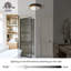 f12in Modern Dimmable LED Flush Mount Lighting 3000K/4000K/5000K Adjustable