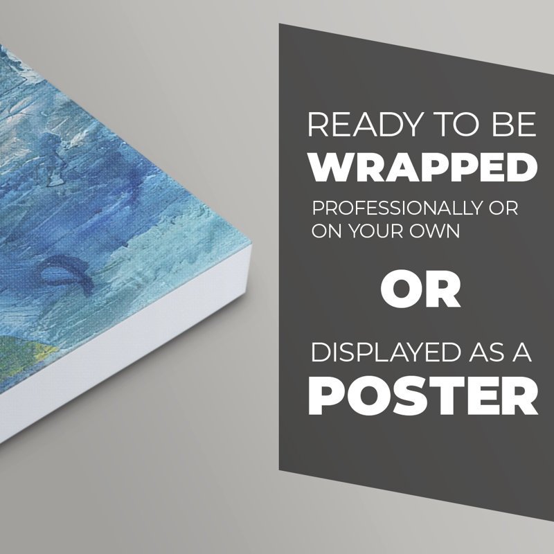 Spring Winds VI -Canvas Print Only - NOT FRAMED, 18" H x 12" W