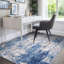 Tapis lavable antidérapant abstrait moderne doux pour le salon-525079003