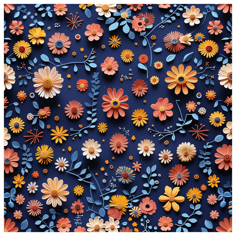 Édredon floral Floral Bedding Boho Boho, Grand lit