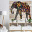 « yellow joyeuse éléphant », impression-35123087-35123098