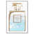 Toile blanche encadrée
