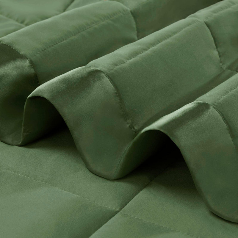 Couverture réversible en duvet HeiQ Smart, Lit simple, Vert
