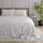 Home Rose Gray Pattern Microfiber Sheet Set-958986261