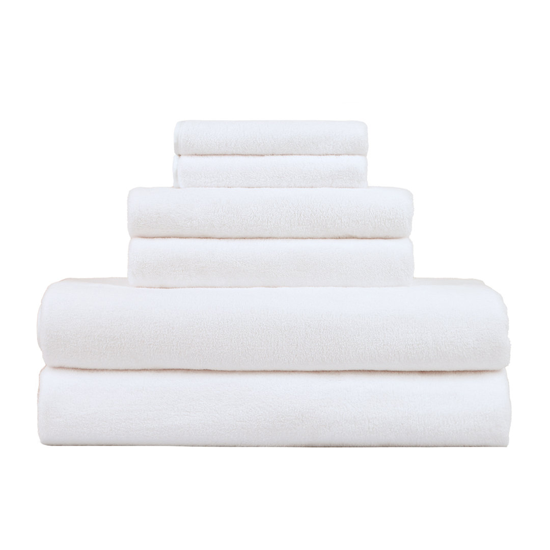 6 Piece Bath Towel Set (Set of 6) Latitude Run® 