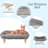 PETMAKER Cat Bed For Window - Cat Window Perch With Removable Washable Cover - Cat Window Hammock With Sturdy Frame For Large Cats - Cat Beds For Indoor Cats-112832846