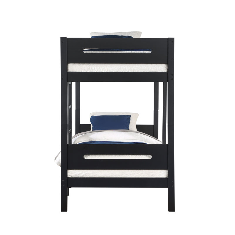 Ekko Bunk Bed For Optimal Space Utilization, Featuring Easy Assembly And Sturdy Structure, Ideal For Shared Bedrooms, Black