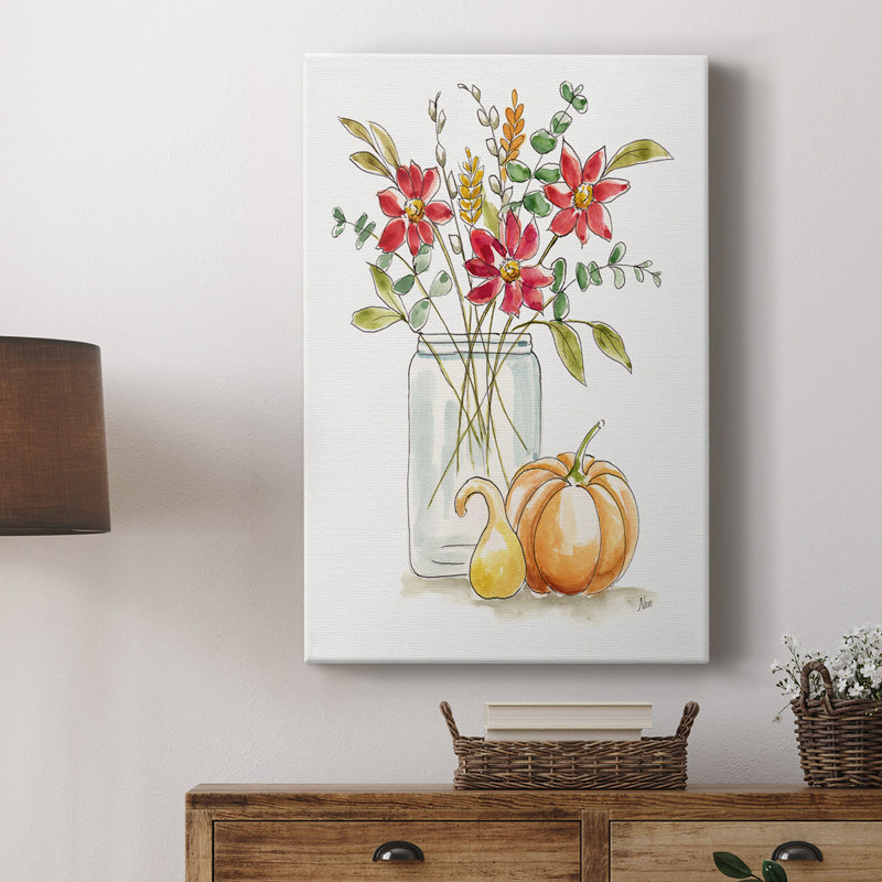 Simple Harvest I " Simple Harvest I ", 12" H x 8" W x 1.5" D