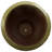 Anduze French Yellow Ceramic Round Planter with Drainage Hole-106669765