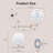 LED Round Metal Wall Mirror Rechargeable Makeup Mirror-1335965861-1333669383