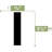 3.5'' H x 96'' W x 0.75'' D Plastic Board