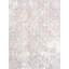Tapis bleu / ivoire / gris à motif de lattes en bambou tissé à la machine-88346093