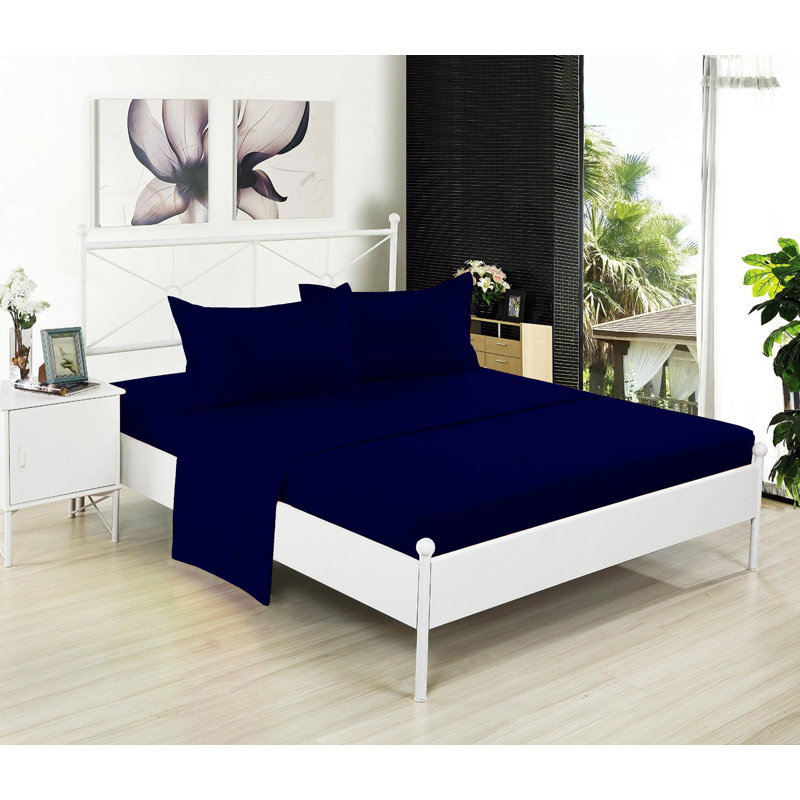 100% Microfiber Double Brushed Sheet Set - Extra-Soft & Wrinkle-Free - 15" Deep Pockets - Ideal for Dorms, Hospitals & Split Beds - 3 PC Set
