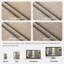 Paire de rideaux occultant et isolants texturés-542001376-542001377