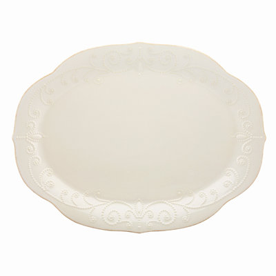 Lenox French Perle Oval Platter