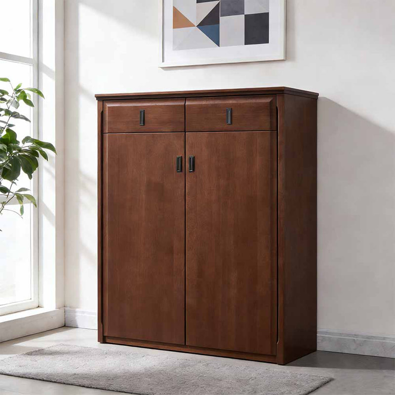 Chinese-style floor-standing shoe cabinet