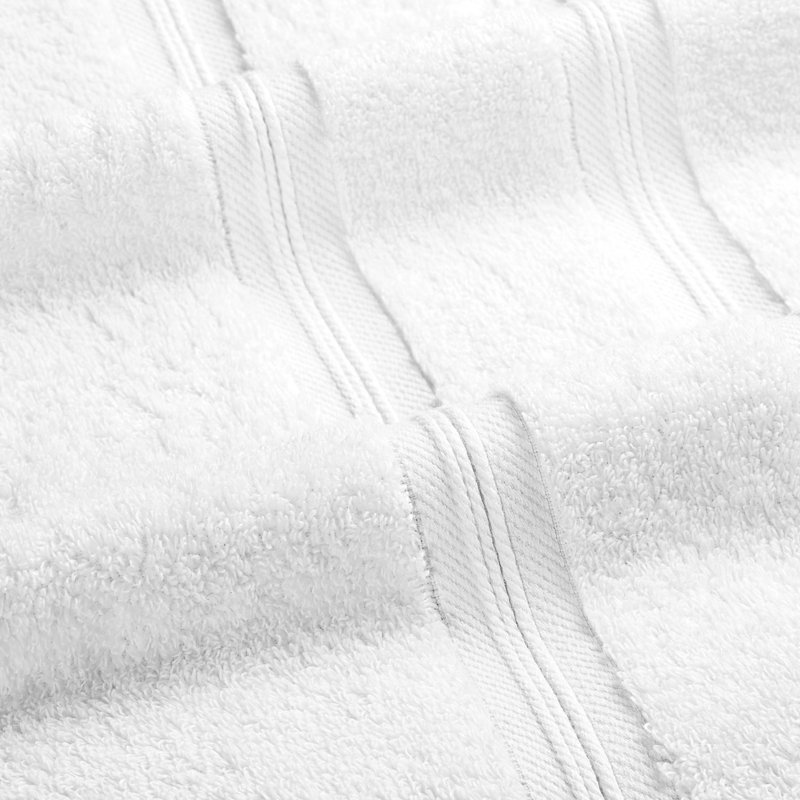 Serviettes pour le visage Smart Dry Zero Twist, Blanc