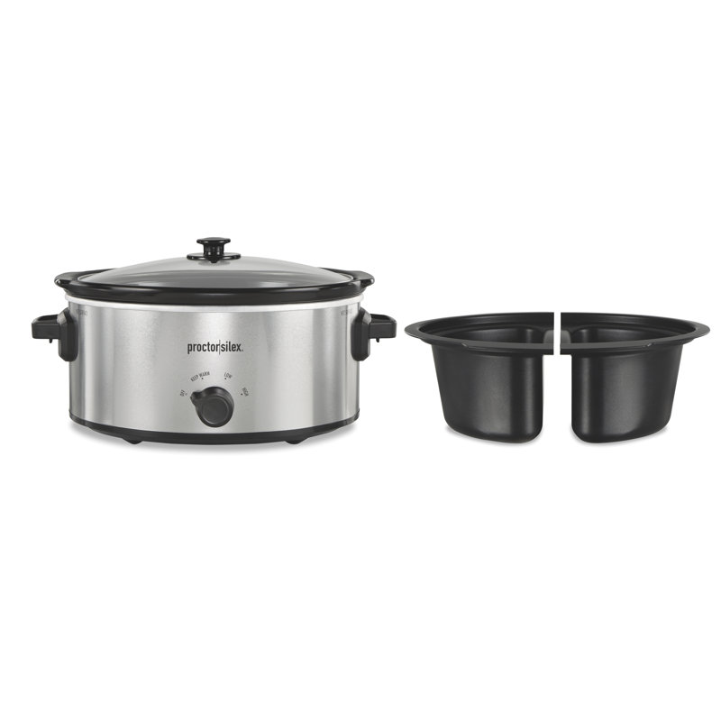 Proctor Silex 6 Quart Double-dish Slow Cooker
