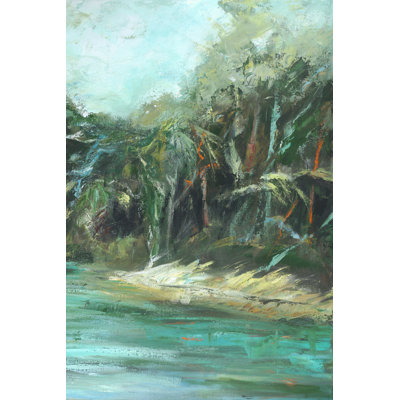 Waterway Jungle II by Suzanne Wilkins - Wrapped Canvas Painting