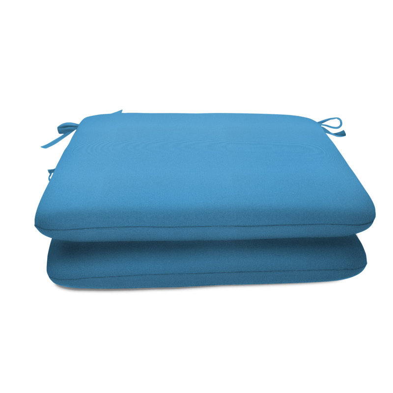 Sunbrella Indoor/Outdoor Reversible Seat Cushion, 20" W x 20" D, Canvas Capri Sunbrella®