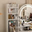Ensemble coiffeuse Veroniza avec tabouret et miroir-1079023992