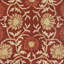 Tapis rouge / beige en laine touffeté à la main Cranmore-19260808