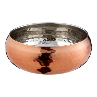Glyndon Stainless Steel Decorative Bowl 1