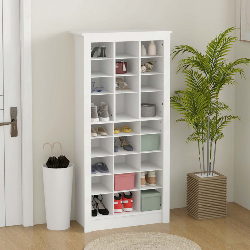 27 Pair Shoe Storage Cabinet