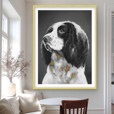 English Springer Spaniel Dog Framed Print | Home Decor
