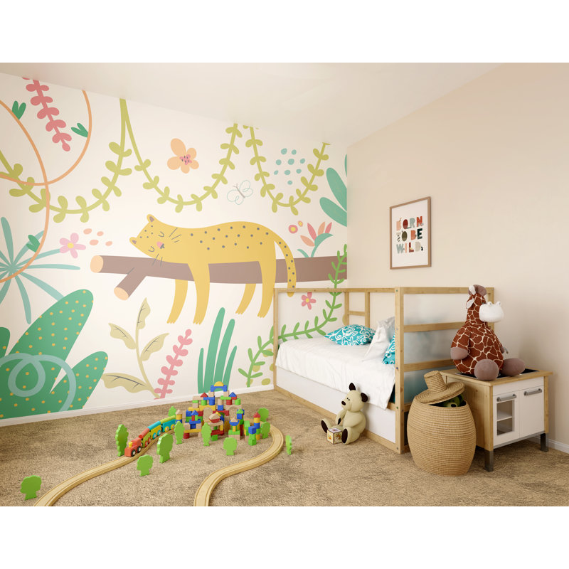 Matte Non-Pasted Wall Mural, 280cm L x 350cm W, Green