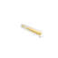 Petite table de baseball murale en acrylique transparent de format junior 31 po x 4 po x 4 po